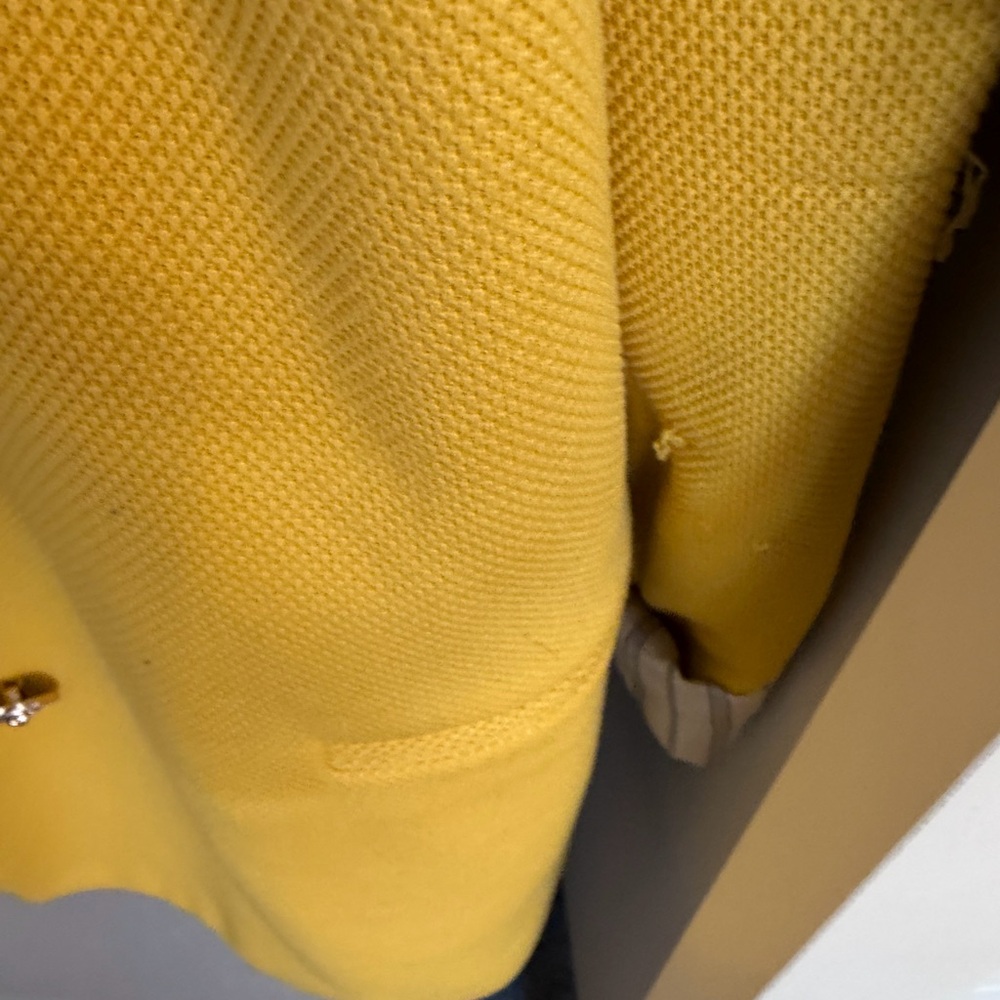 Studio Women's Yellow Blazer - Picture 3 of 4